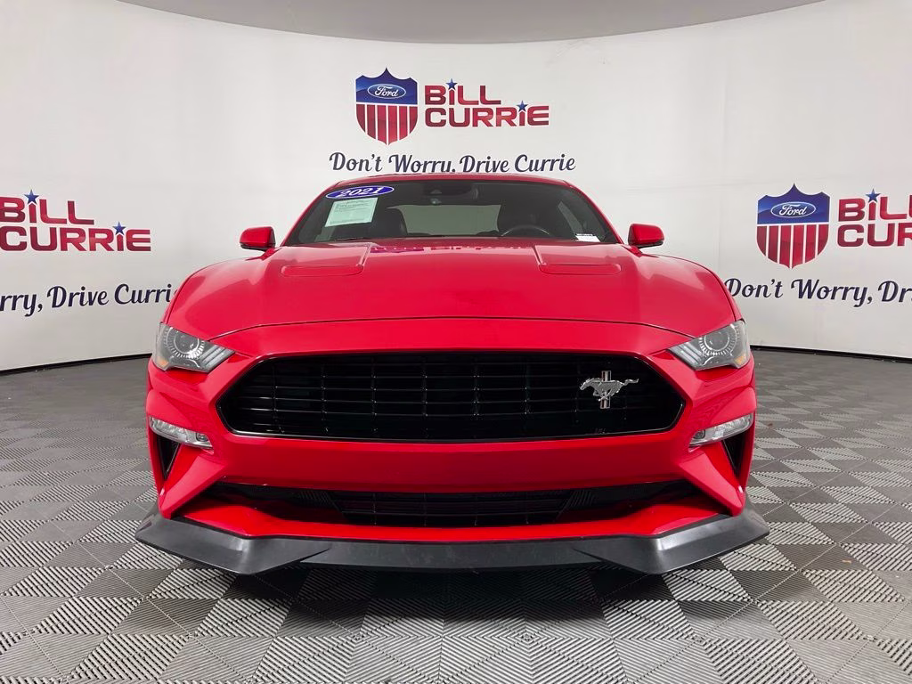 2021 Race Red Ford Mustang GT Premium RWD Coupe