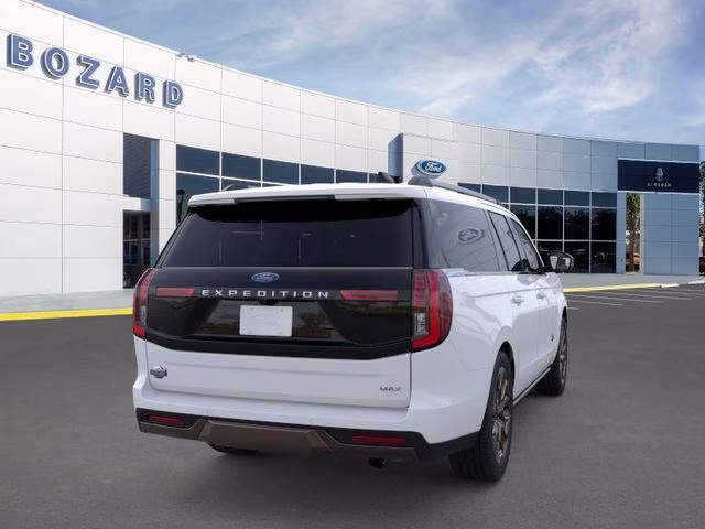2026 Oxford White Ford Expedition Max King Ranch 4X4 SUV
