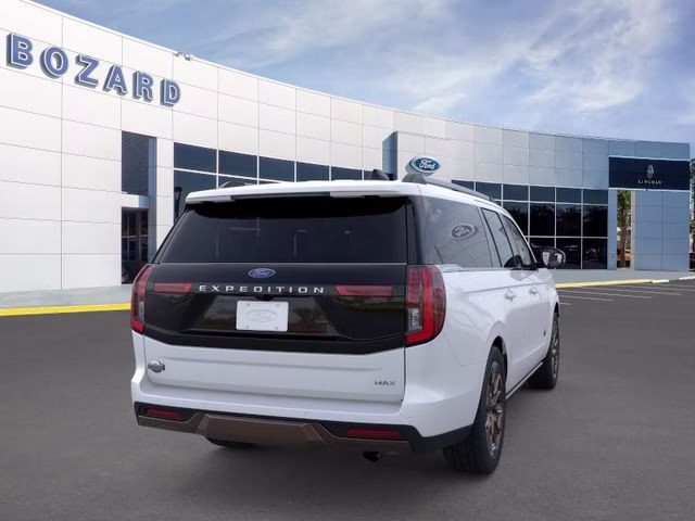 2026 Star White Metallic Tri-Coat Ford Expedition Max King Ranch 4X4 SUV
