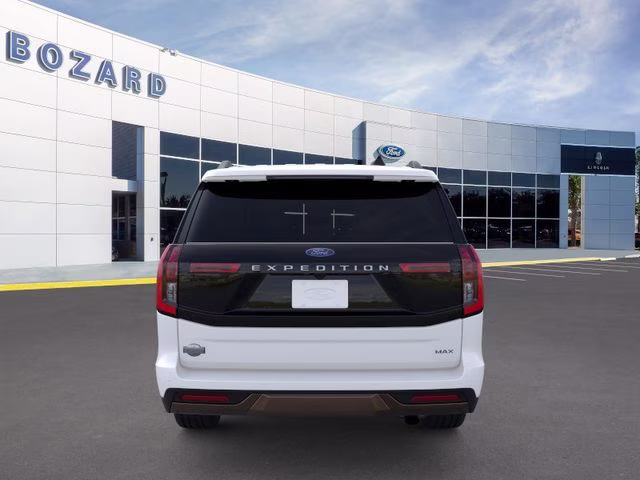 2026 Star White Metallic Tri-Coat Ford Expedition Max King Ranch 4X4 SUV