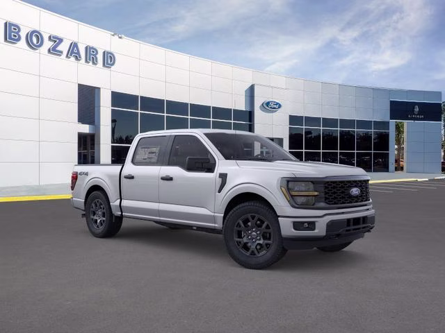 2026 Iconic Silver Metallic Ford F-150 STX 4X4 Truck