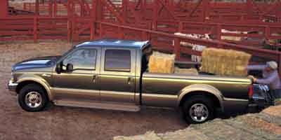 2003 Silver Ford Super Duty F-250 XLT RWD Truck