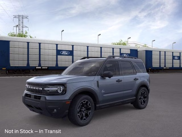 2026 Azure Gray Metallic Tri-Coat Ford Bronco Sport Outer Banks 4X4 SUV