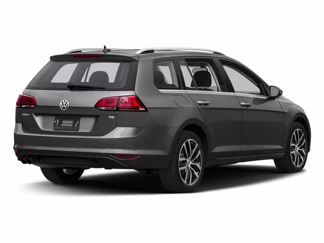 2017 Platinum Gray Metallic Volkswagen Golf SportWagen S FWD Crossover