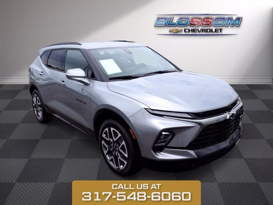 2025 Sterling Gray Metallic Chevrolet Blazer RS AWD SUV