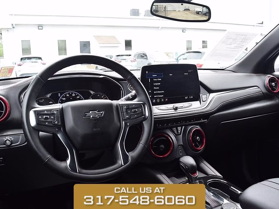 2025 Sterling Gray Metallic Chevrolet Blazer RS AWD SUV