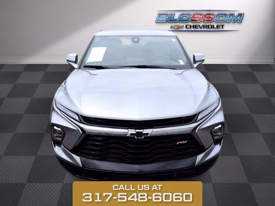 2025 Sterling Gray Metallic Chevrolet Blazer RS AWD SUV