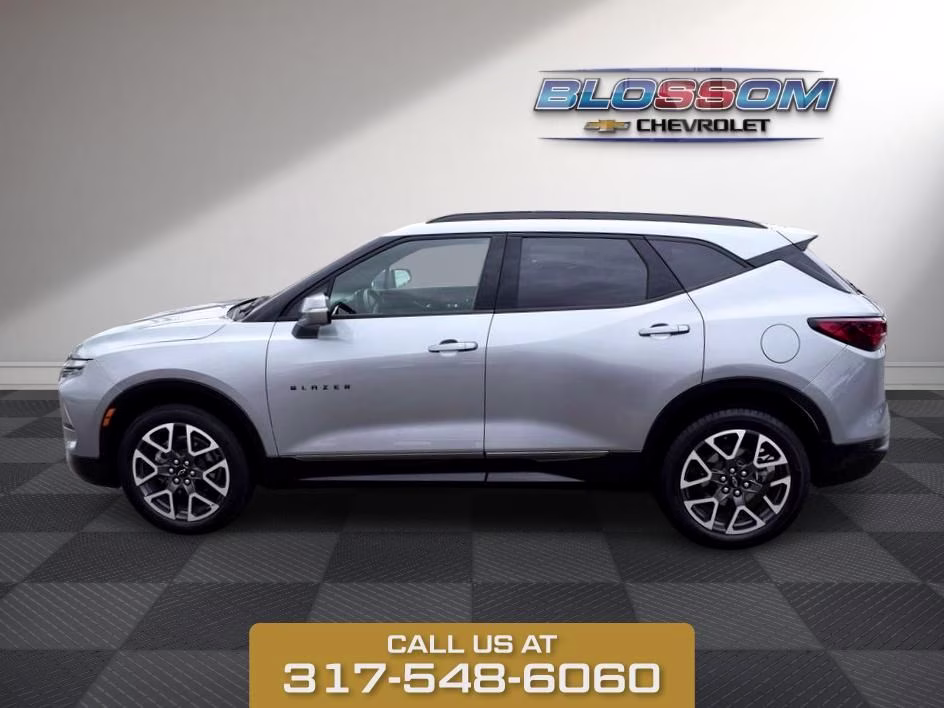 2025 Sterling Gray Metallic Chevrolet Blazer RS AWD SUV