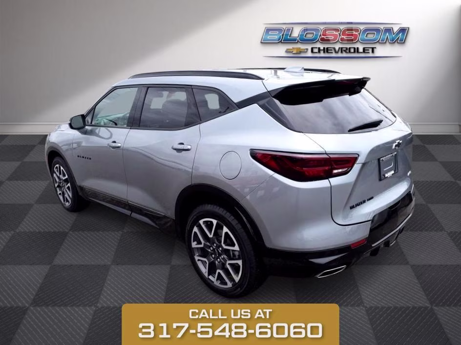 2025 Sterling Gray Metallic Chevrolet Blazer RS AWD SUV