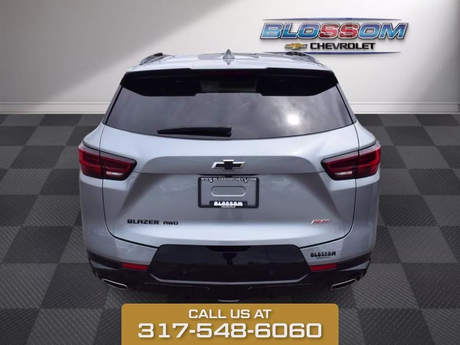 2025 Sterling Gray Metallic Chevrolet Blazer RS AWD SUV