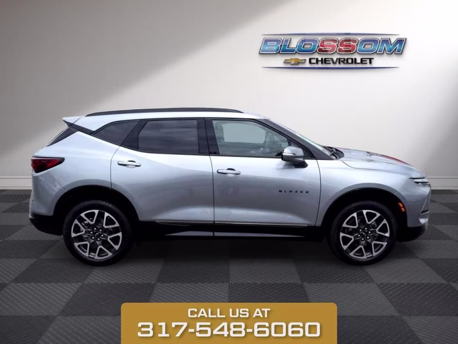 2025 Sterling Gray Metallic Chevrolet Blazer RS AWD SUV