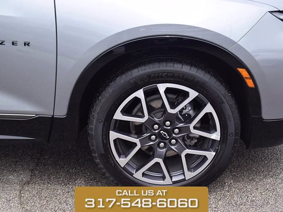 2025 Sterling Gray Metallic Chevrolet Blazer RS AWD SUV