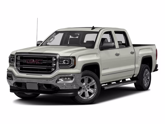 2016 White Frost GMC Sierra 1500 SLT 4X4 Truck