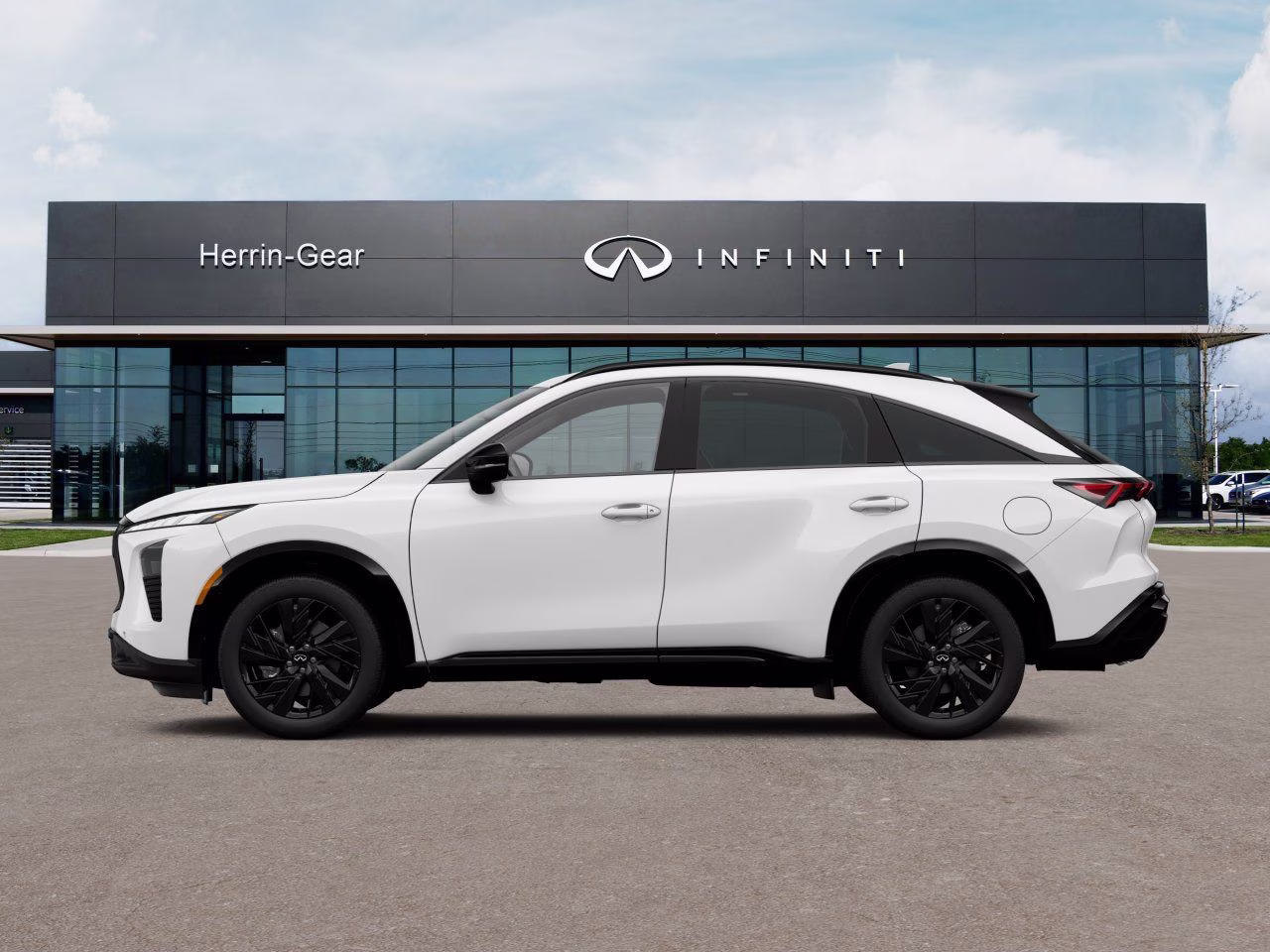 2027 White INFINITI QX65 AWD SUV