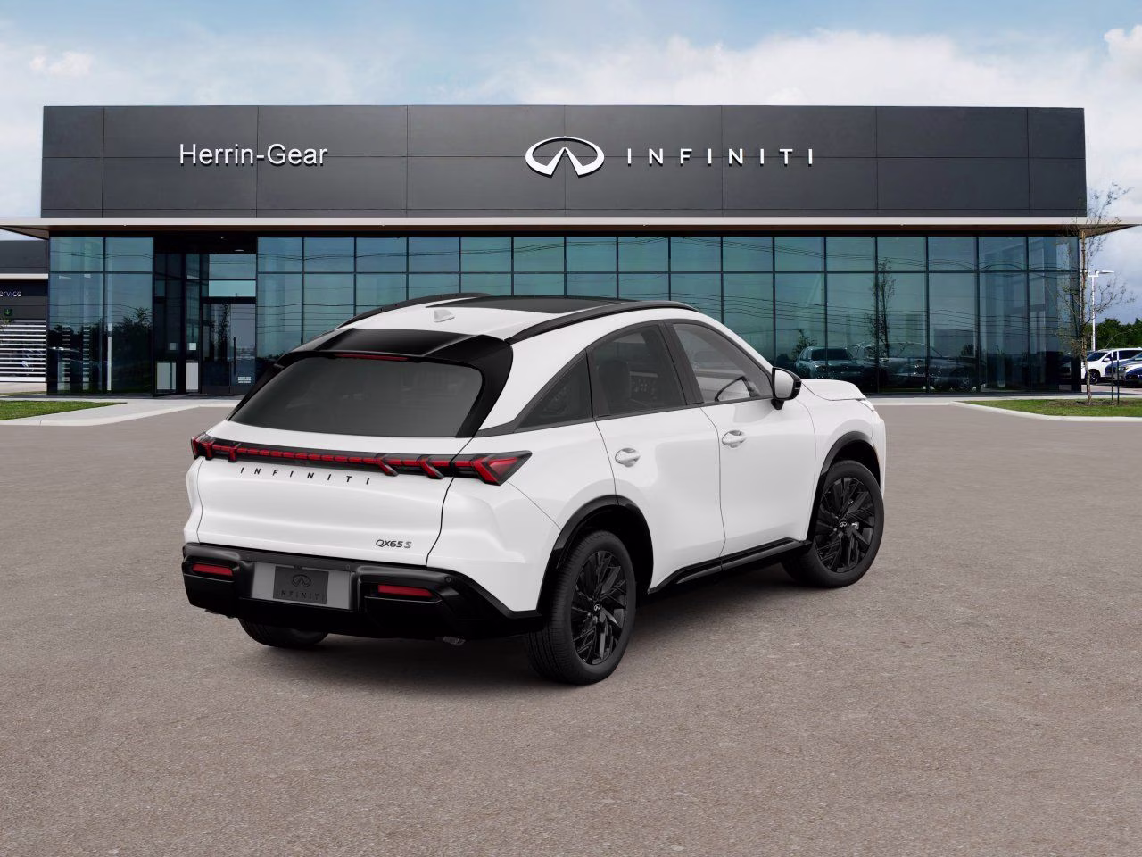 2027 White INFINITI QX65 AWD SUV