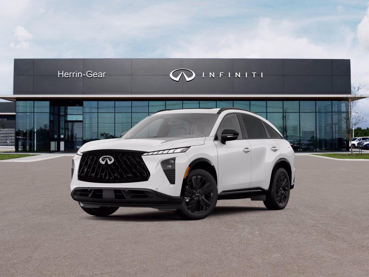 2027 White INFINITI QX65 AWD SUV