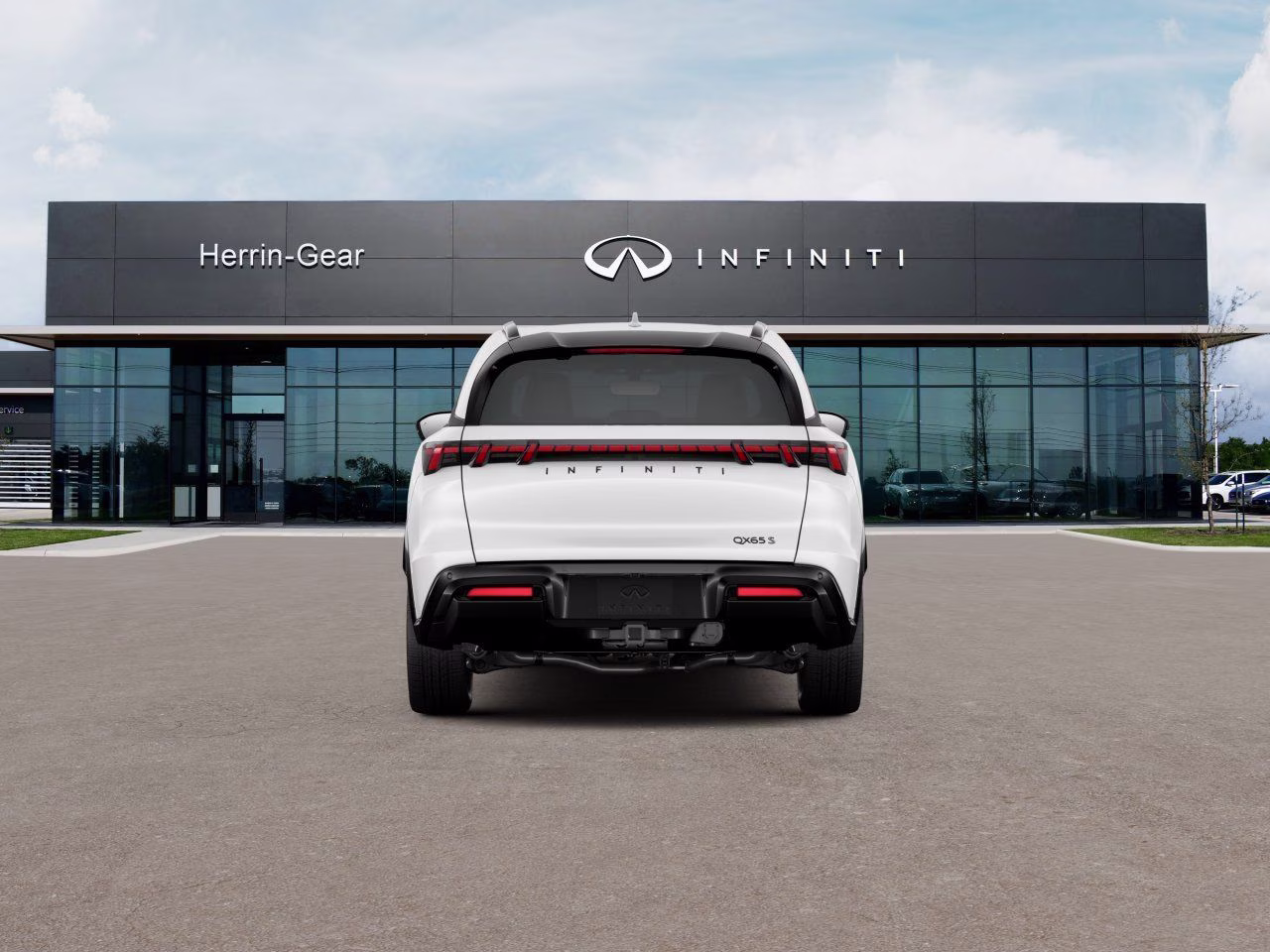 2027 White INFINITI QX65 AWD SUV