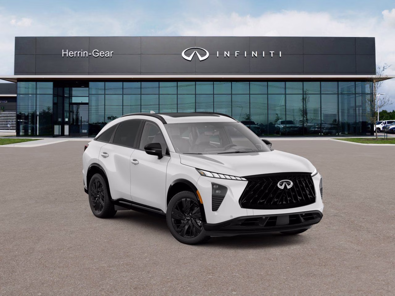 2027 White INFINITI QX65 AWD SUV