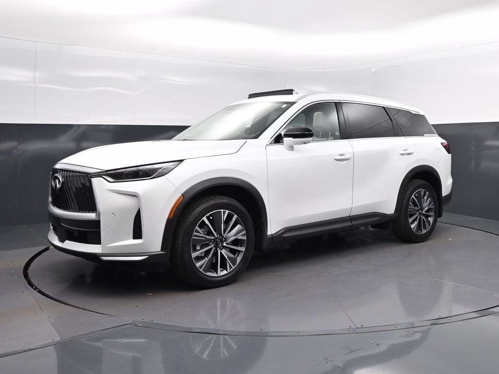 2027 White INFINITI QX60 LUXE FWD
