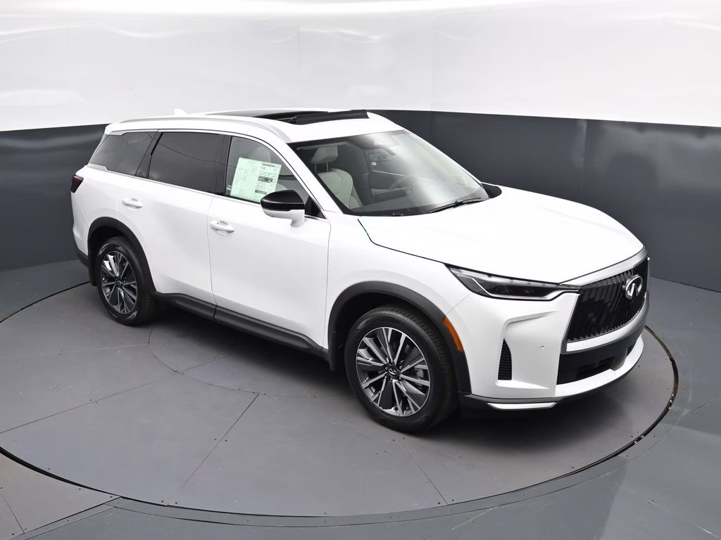 2027 White INFINITI QX60 LUXE FWD
