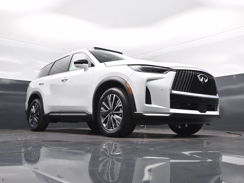 2027 White INFINITI QX60 LUXE FWD
