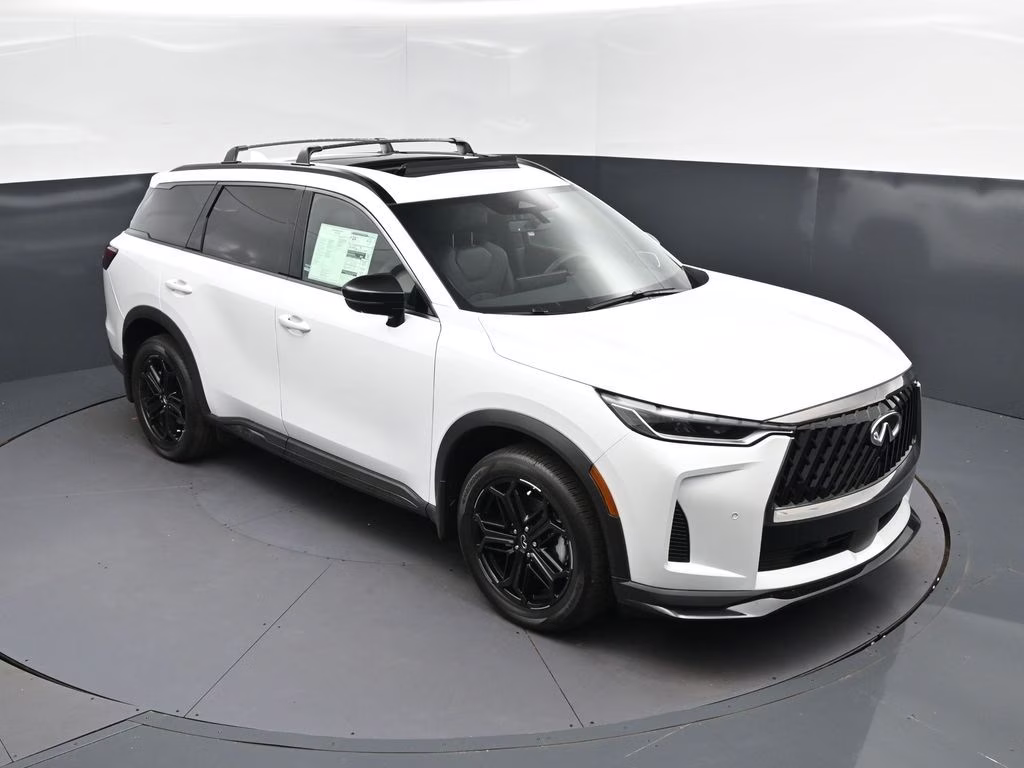 2027 White INFINITI QX60 LUXE AWD SUV