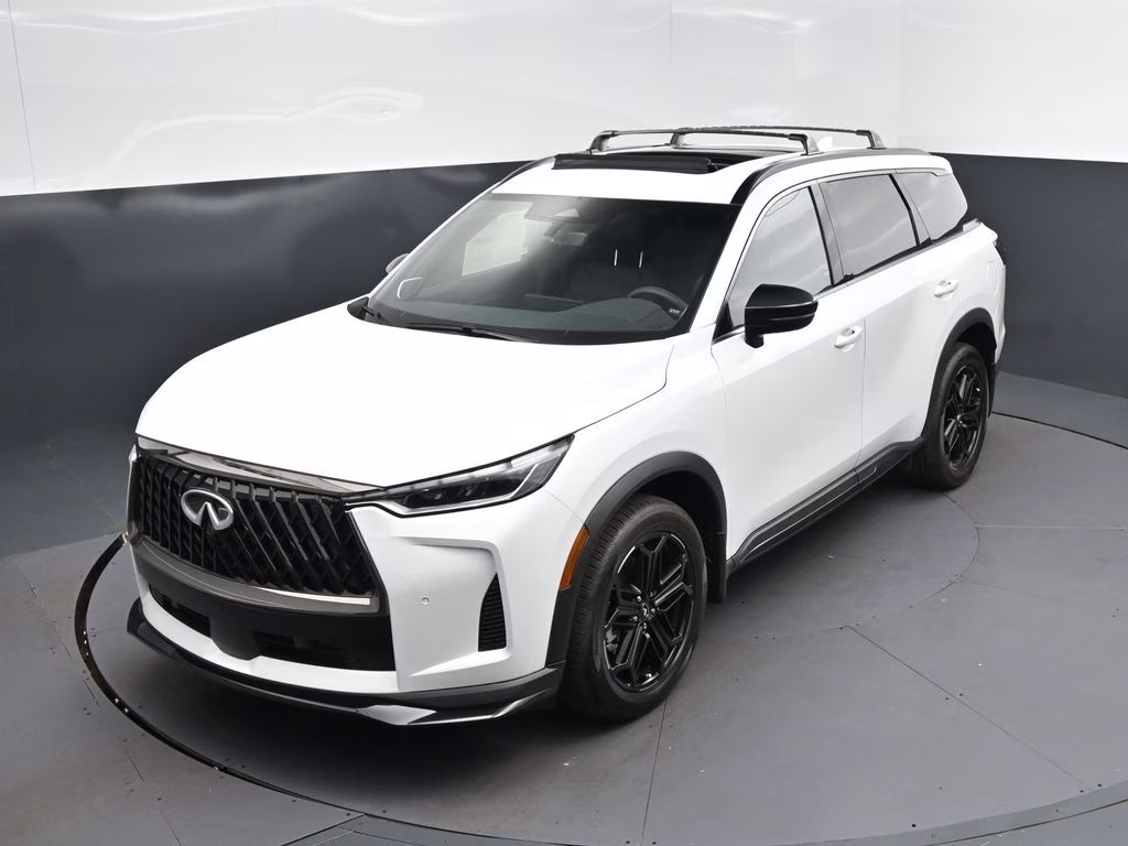 2027 White INFINITI QX60 LUXE AWD SUV