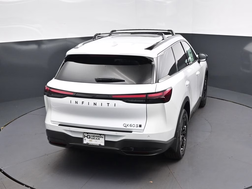 2027 White INFINITI QX60 LUXE AWD SUV