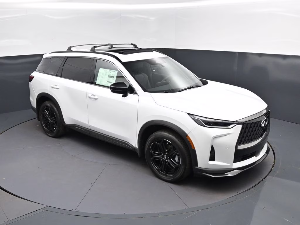 2027 White INFINITI QX60 LUXE AWD SUV