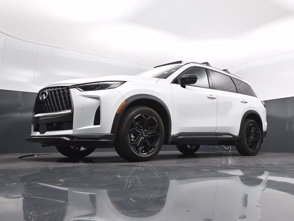 2027 White INFINITI QX60 LUXE AWD SUV