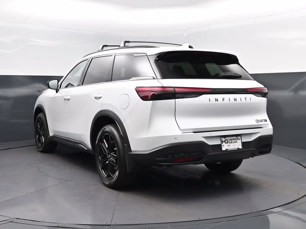 2027 White INFINITI QX60 LUXE AWD SUV