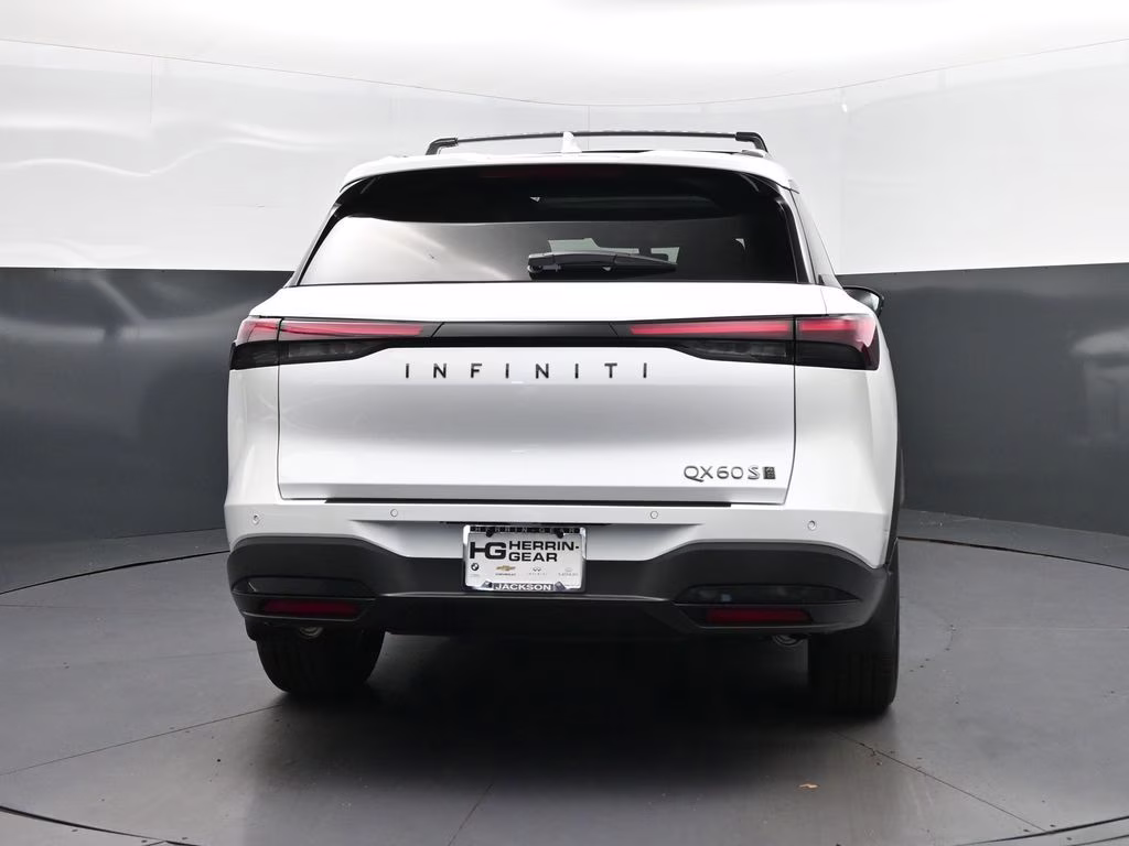 2027 White INFINITI QX60 LUXE AWD SUV