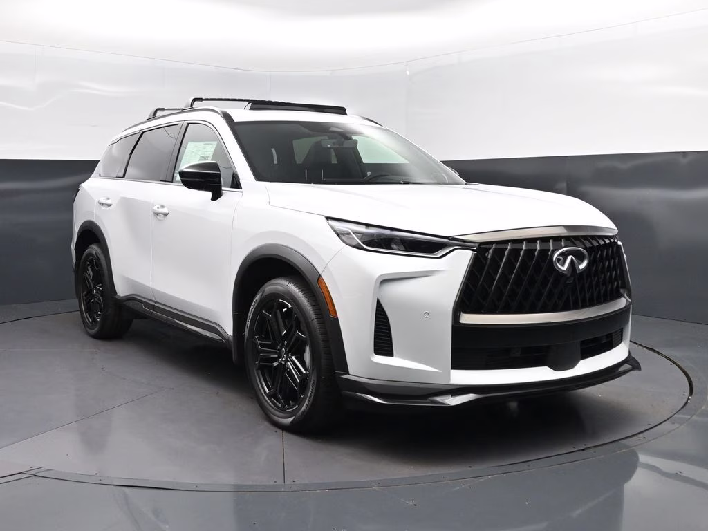 2027 White INFINITI QX60 LUXE AWD SUV