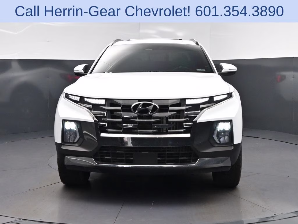 2022 Ice White Hyundai Santa Cruz Limited AWD Truck