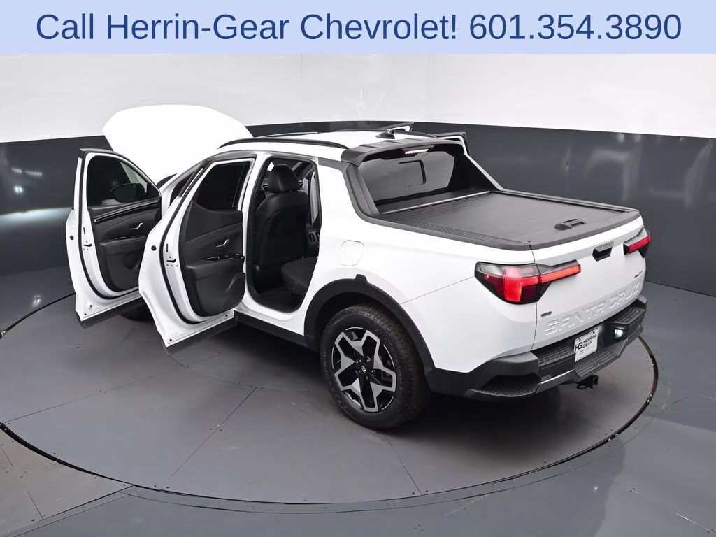 2022 Ice White Hyundai Santa Cruz Limited AWD Truck