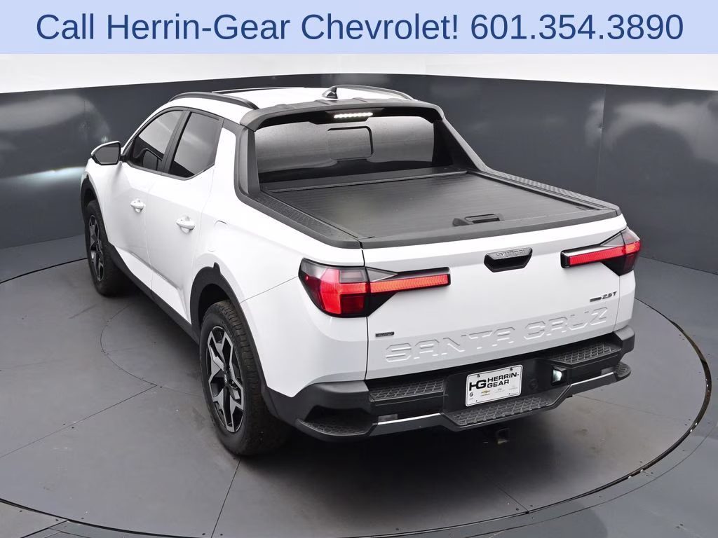 2022 Ice White Hyundai Santa Cruz Limited AWD Truck