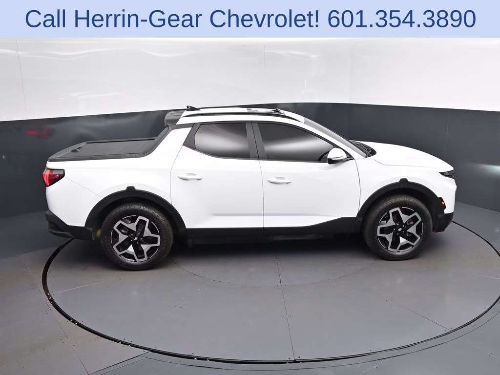 2022 Ice White Hyundai Santa Cruz Limited AWD Truck