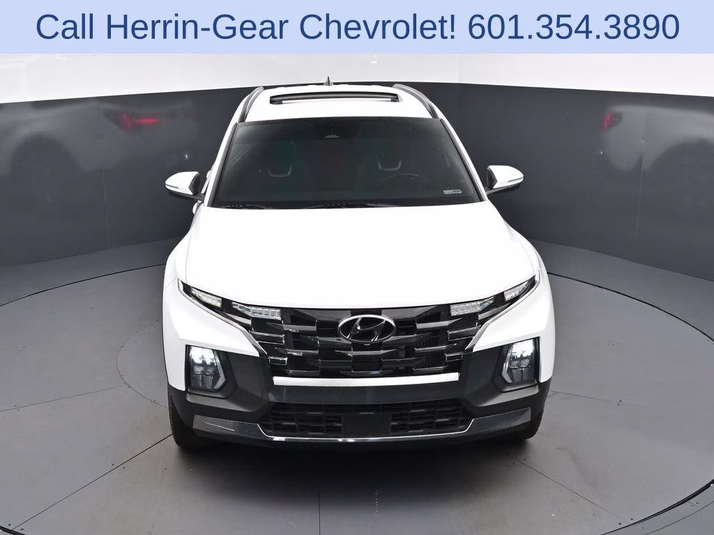 2022 Ice White Hyundai Santa Cruz Limited AWD Truck