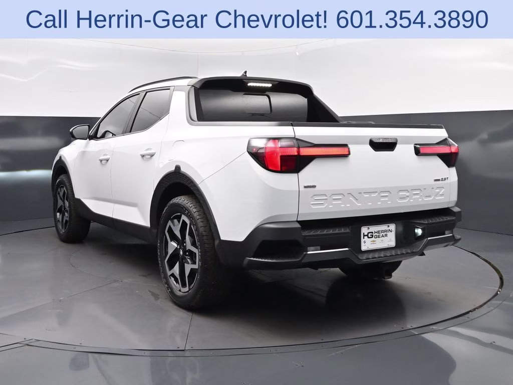 2022 Ice White Hyundai Santa Cruz Limited AWD Truck
