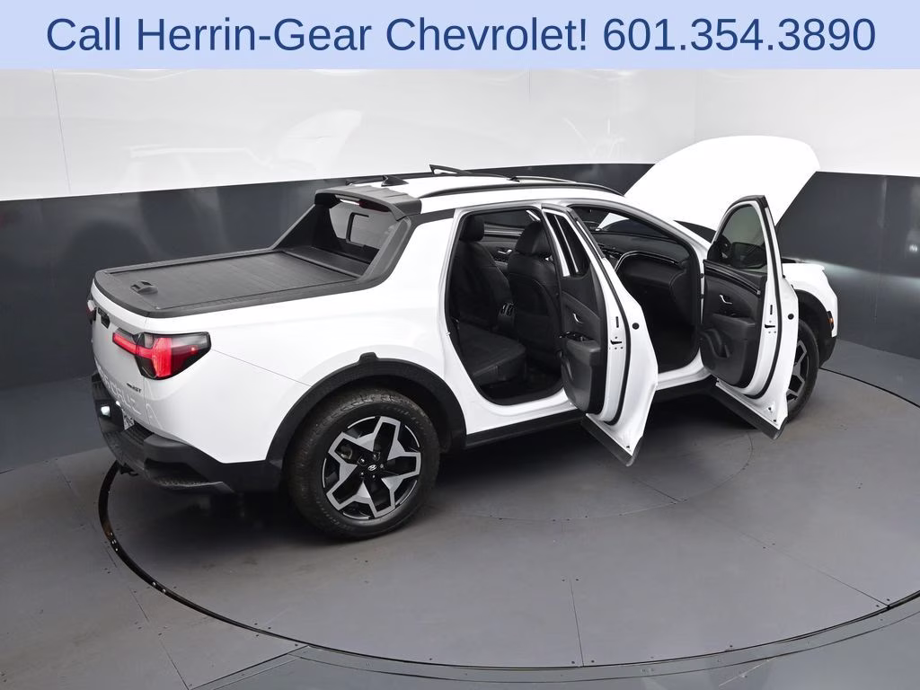 2022 Ice White Hyundai Santa Cruz Limited AWD Truck