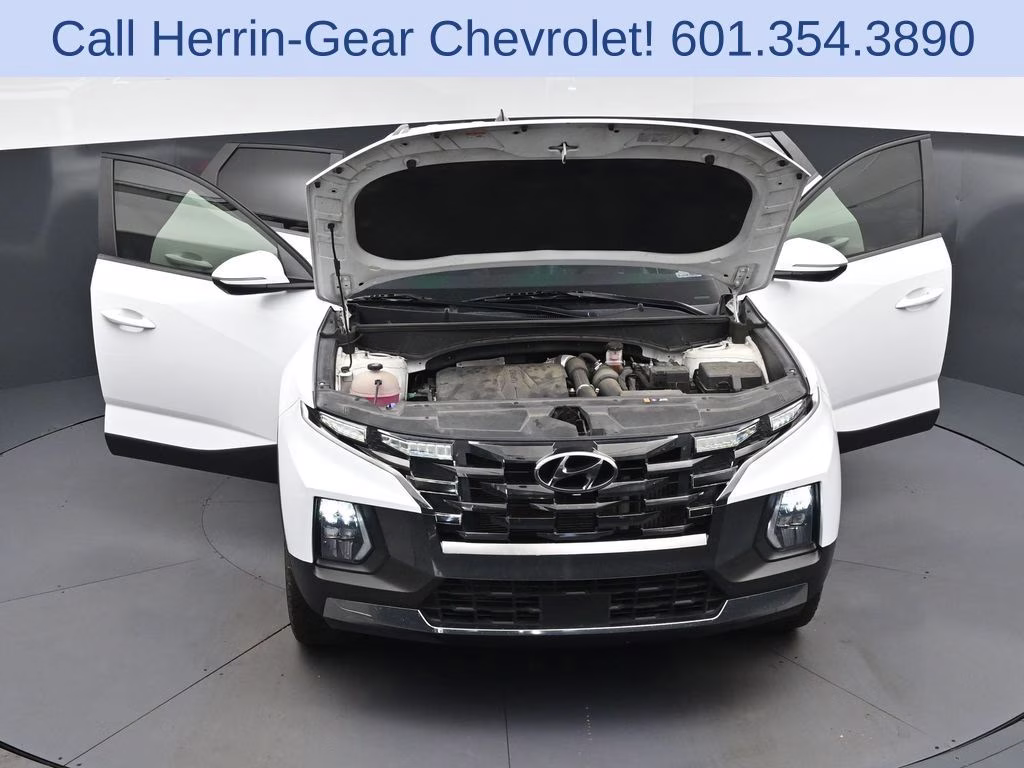 2022 Ice White Hyundai Santa Cruz Limited AWD Truck