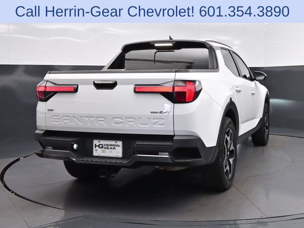 2022 Ice White Hyundai Santa Cruz Limited AWD Truck
