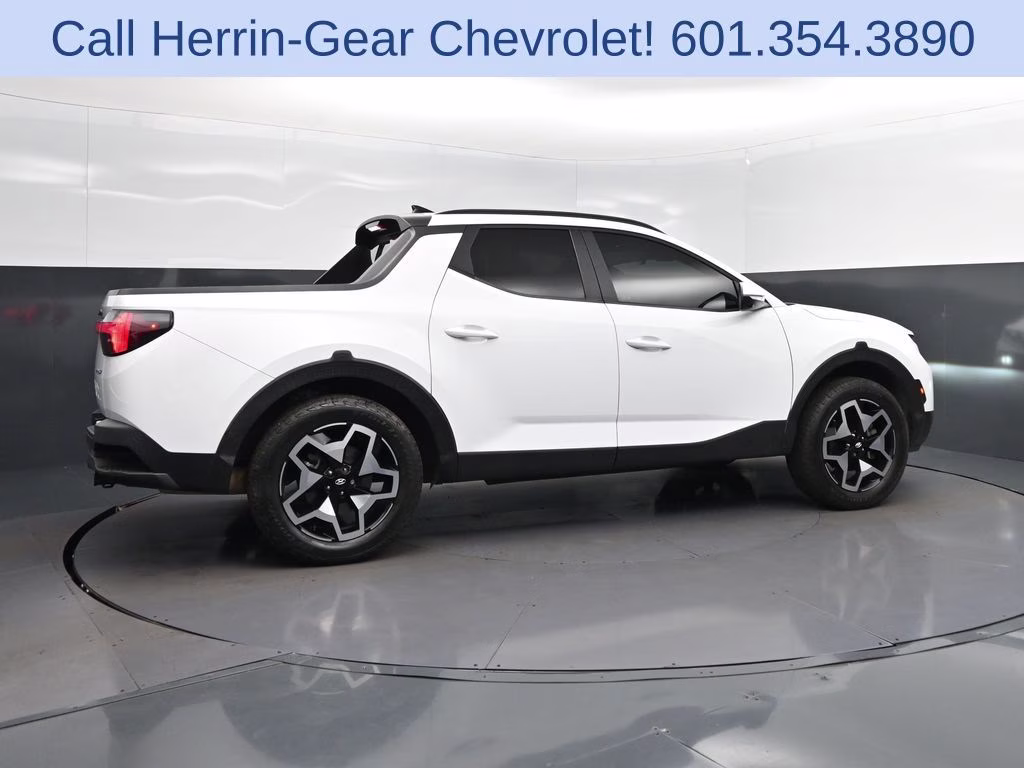 2022 Ice White Hyundai Santa Cruz Limited AWD Truck