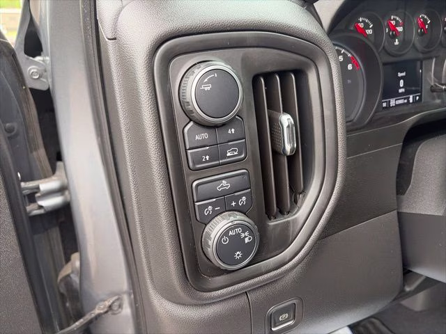 2021 Steel Metallic Chevrolet Silverado 1500 Custom 4X4 Truck