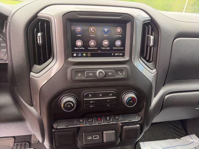 2021 Steel Metallic Chevrolet Silverado 1500 Custom 4X4 Truck