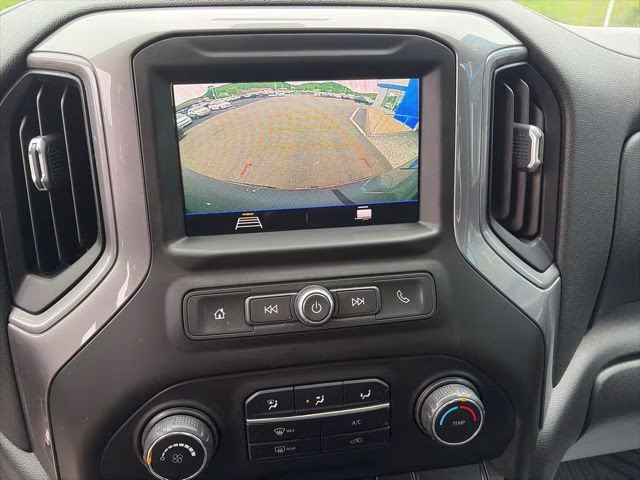 2021 Steel Metallic Chevrolet Silverado 1500 Custom 4X4 Truck