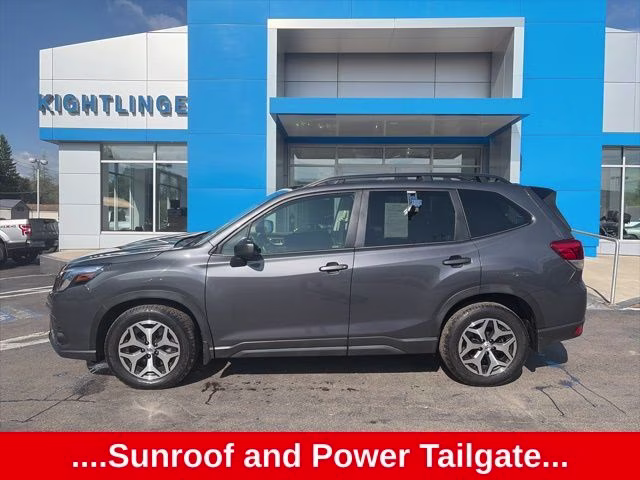 2024 Gray Metallic Subaru Forester Premium AWD SUV