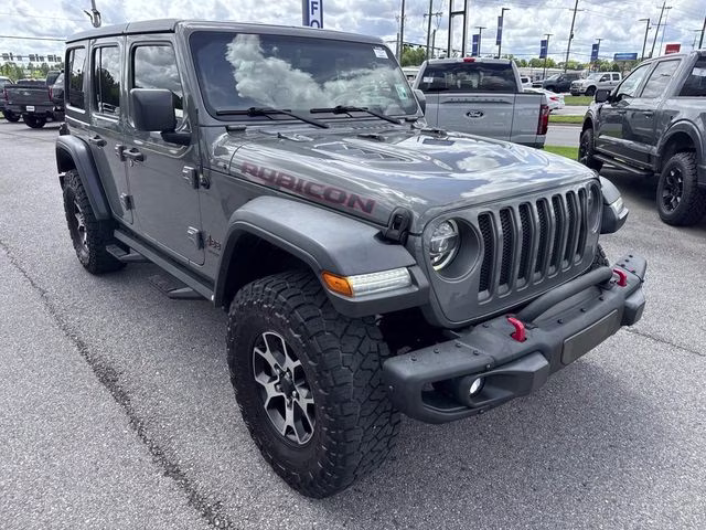 2020 Sting-Gray Clearcoat Jeep Wrangler Unlimited Rubicon 4X4 SUV