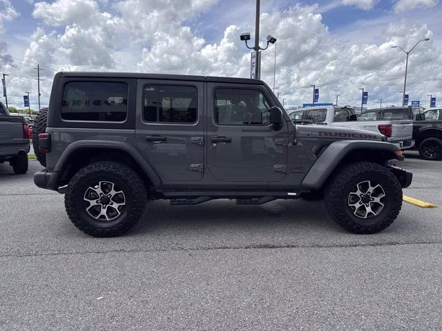2020 Sting-Gray Clearcoat Jeep Wrangler Unlimited Rubicon 4X4 SUV