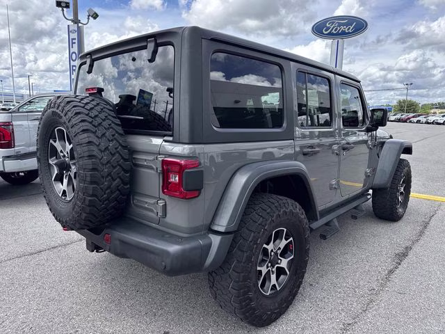 2020 Sting-Gray Clearcoat Jeep Wrangler Unlimited Rubicon 4X4 SUV
